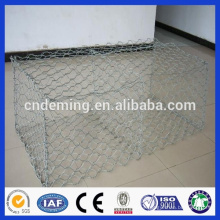 Fábrica de Anping Deming Encuadernado galvanizado en caliente Caja Gabion Hexagonal